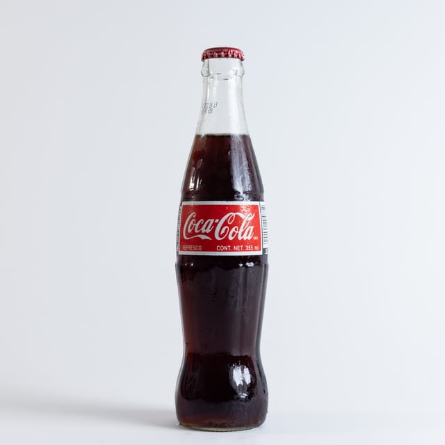Mexican Coca-Cola 12 Oz Bottle.