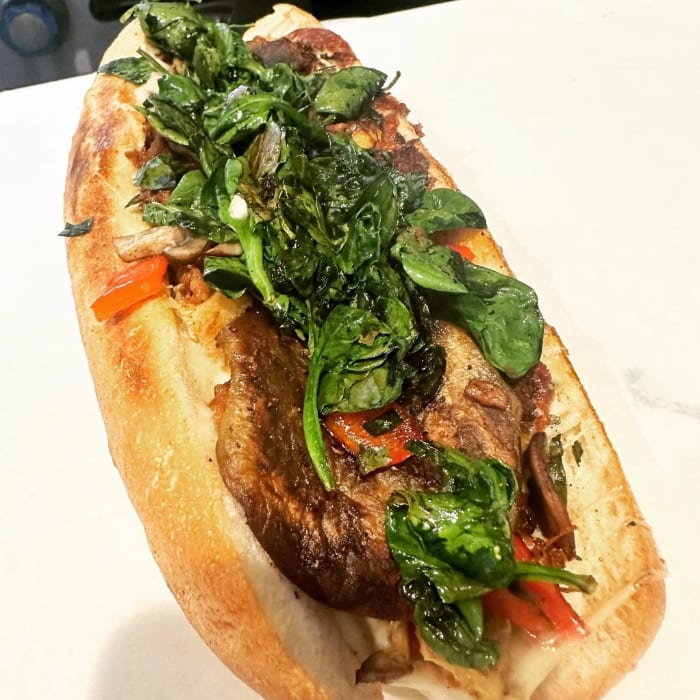Vegan Meat Hilly Cheesesteak.